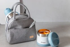 BÉABA Sorties De Bébé*Set Repas On The Go Windy Blue