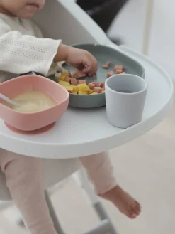 BÉABA Couverts, Vaisselle Et Bavoirs*Set Vaisselle Silicone 4 Pieces Eucalyptus