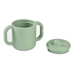 BÉABA Goûter Sain*Tasse D'Apprentissage Silicone Sage Green