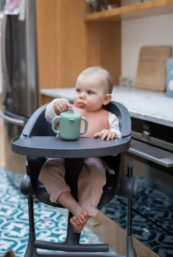 BÉABA Goûter Sain*Tasse D'Apprentissage Silicone Sage Green