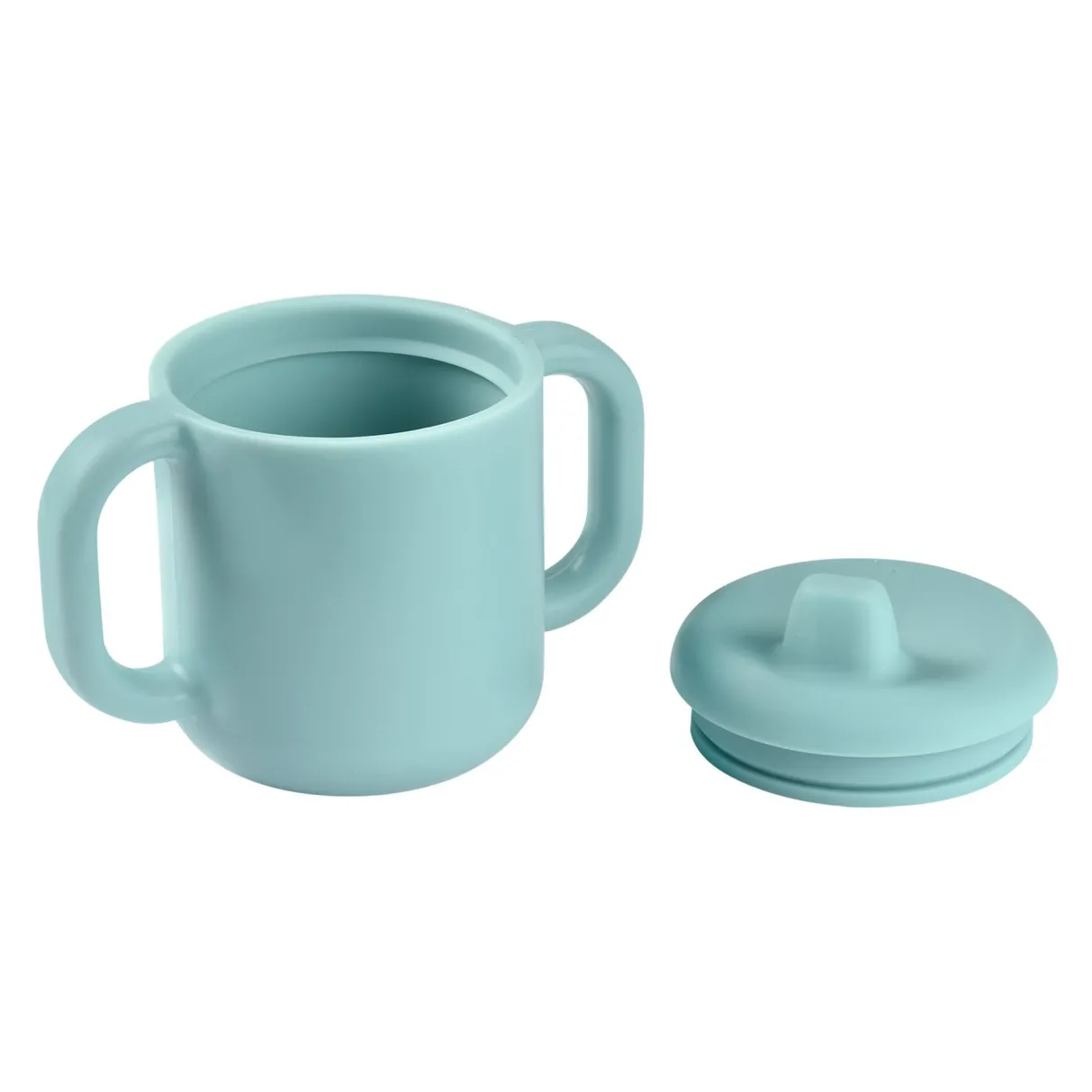BÉABA Couverts, Vaisselle Et Bavoirs*Tasse D'Apprentissage Silicone Blue