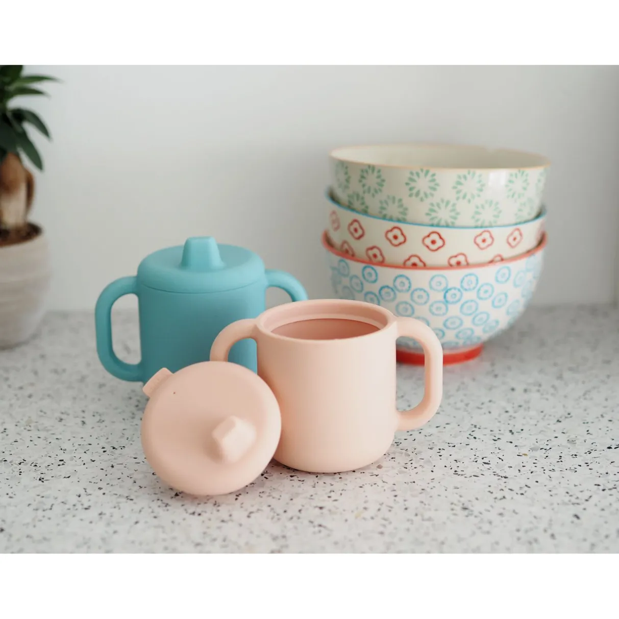 BÉABA Couverts, Vaisselle Et Bavoirs*Tasse D'Apprentissage Silicone Pink
