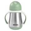 BÉABA Couverts, Vaisselle Et Bavoirs*Tasse Paille Inox 250 Ml Sage Green