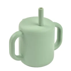 BÉABA Couverts, Vaisselle Et Bavoirs*Tasse Paille Silicone Sage Green